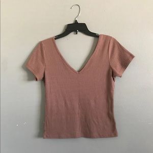 Charlotte Russe v neck top